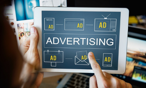 Man is learning about different types of Ads in Display Advertising
